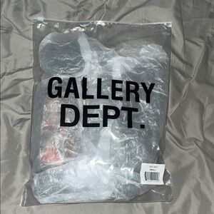 Gallery Dept. Short Sleeve Tee - Black and Gray